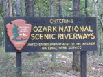 Entering the Ozark National Scenic Riverways